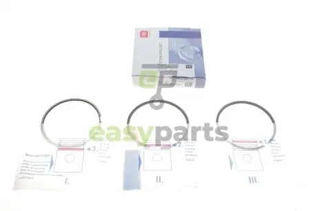 Кільця поршневі Citroen Jumper/Fiat Scudo/Ducato 1.9TD (83.50mm/+0.5) (3-2-3) = 8937445000 NPR 120 037 0044 21