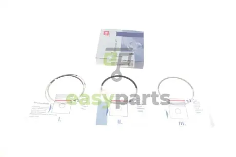 Кільця поршневі Renault Kangoo 1.5dCi 05- (76.50mm/+0.5) (2-2-2.5) = 8938135000 NPR 120 038 0014 21