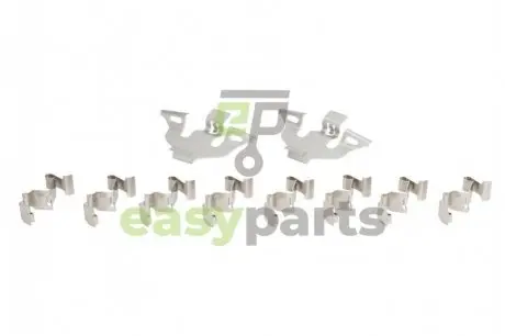 Планка супорта (переднього) прижимна (к-кт) Audi A5/Q7 2.0-3.0 D 15- (Akebono) QUICK BRAKE 109-0030