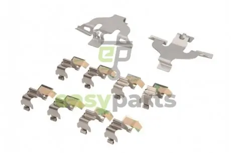 Планка супорта (переднього) прижимна (к-кт) Audi A4/A7/Q7 15- QUICK BRAKE 109-0066