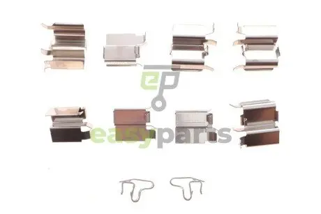 Планка супорта (переднього) прижимна (к-кт) Mazda 323/Toyota RAV 4 1.4-2.0 98-05 (Sumitomo) QUICK BRAKE 109-1240