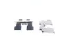 Планка супорта (заднього) прижимна (к-кт) Hyundai Santa Fe I/II 03-12 QUICK BRAKE 109-1717 (фото 2)