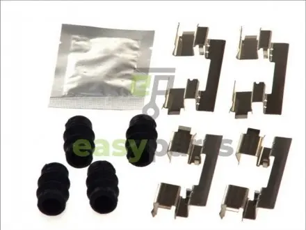 Планка супорта (переднього) прижимна (к-кт) Renault Kangoo 1.2-1.6 08- QUICK BRAKE 109-1798