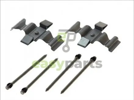 Планка супорта (переднього) прижимна (к-кт) MB E-class (W211) 02-12 QUICK BRAKE 109-1804