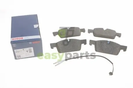 Колодки гальмівні (передні) Peugeot 508/SW 10-18 (+датчик) BOSCH 0986494527