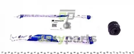 Втулка стабілізатора (переднього) VW Sharan -10 (d=16mm) IMPERGOM 37531
