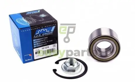 Підшипник маточини (передньої) Ford Connect 02-13 (-ABS) (39x74x39)(к-кт) IJS GROUP 10-1216