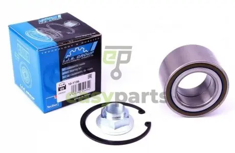 Підшипник маточини (передньої) Renault Master 98-/Fiat Ducato 02- (к-кт) IJS GROUP 10-1136 (фото 1)