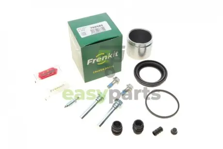 Ремкомплект супорта (переднього) Mitsubishi L200/Nissan NV 200 05- (d=60mm)(+ поршен/направ)(Tokic) FRENKIT 760585