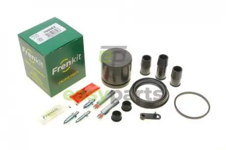 Ремкомплект супорта (переднього) BMW 5 (F10) 10- (d-60mm)(Ate)(+ поршен/направляюча) SuperKit FRENKIT 760562