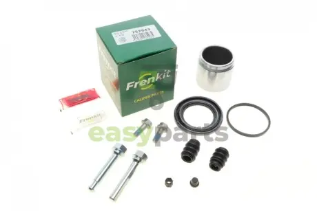 Ремкомплект супорта (переднього) Peugeot 308 13- (d=57mm)(+ поршен/направляюча) SuperKit(Mando) FRENKIT 757543