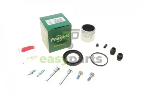 Ремкомплект супорта (переднього) Hyundai Sonata 98-05 (d=57mm)(+ поршен/направляюча) SuperKit FRENKIT 757510