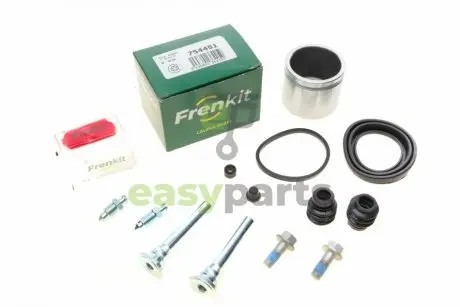 Ремкомплект супорта (переднього) Honda Civic 91- (d=54mm)(Nih)(+1 поршень/направляюча) SuperKit FRENKIT 754451