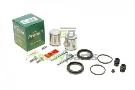 Ремкомплект супорта (переднього) Land Rover Range Rover 94- (d=48mm)(Lucas)(+2 поршня/направляюча) FRENKIT 748346