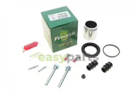 Ремкомплект супорта (переднього) Citroen C2/C3 02- (d=48mm)(TRW)(+1 поршень/направляюча) SuperKit FRENKIT 748330