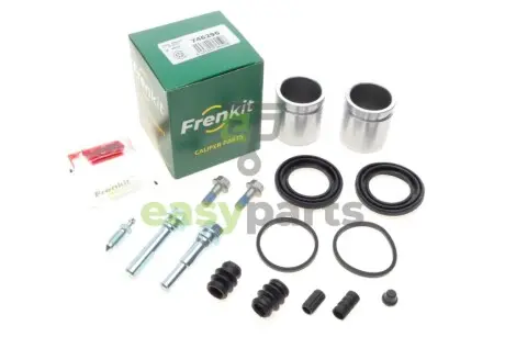 Ремкомплект супорта (переднього) Nissan NP300 05- (d=46mm) (Niss)(+2 поршня/направляюча) SuperKit FRENKIT 746296