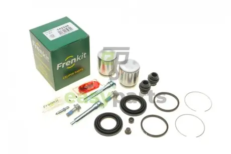 Ремкомплект супорта (переднього) Subaru Legacy 96-99 (d=43mm) (+2 поршня/направляюча) (Akebono) FRENKIT 743225