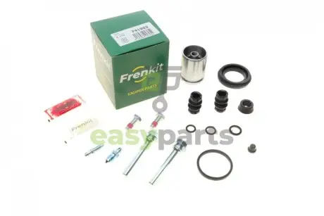 Ремкомплект супорта (заднього) VW T5/Caddy III 03-/Trafic 01- (d=41mm)(+поршень/направляюча)(Lucas) FRENKIT 741902