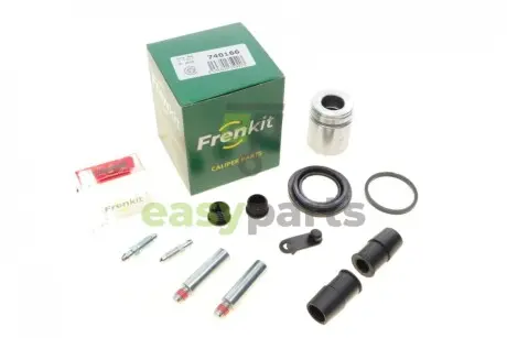Ремкомплект супорта (заднього) BMW 3 (E36/46)/5 (E34) 94-06 (d=40mm) (+поршень/направляюча) (Ate) FRENKIT 740166