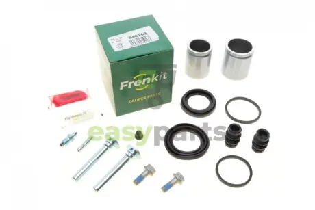 Ремкомплект супорта (переднього) Renault Trafic 01- (d=40/45mm) (+2 поршня/направляюча) (Lucas) FRENKIT 740163