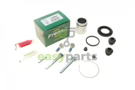 Ремкомплект супорта (заднього) Toyota Rav4 05- (d=38mm) (+поршень/направляюча) (Advi) FRENKIT 738862