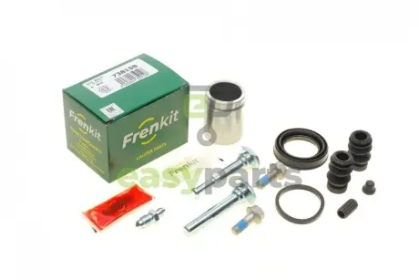 Ремкомплект супорта (заднього) Honda CR-V III/IV 06- (d=38mm) (+поршень/направляюча) (Bosch) FRENKIT 738158