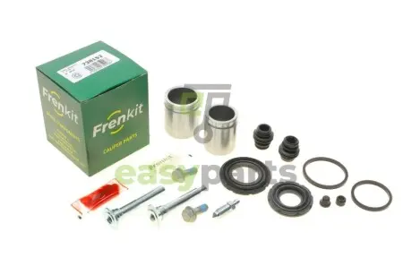 Ремкомплект супорта (переднього) Honda Accord 08- (d=38/43mm) (+2 поршня/направляюча) (Akebono) FRENKIT 738152