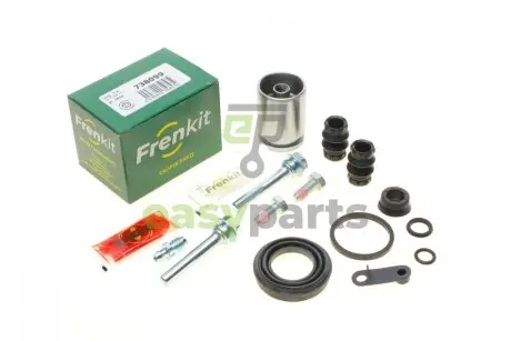 Ремкомплект супорта (заднього) Mini Cooper 10-16 (d=38) (+поршень/направляюча) (Trw) FRENKIT 738099