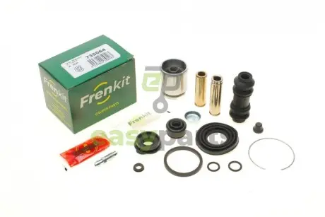 Ремкомплект супорта (заднього) Toyota Corolla 98-05 (d=35mm)(+ поршень/направляюча)(Akebono) FRENKIT 735064