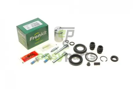 Ремкомплект супорта (заднього) Mazda 6 02-08 (d=34mm) (+поршень/направляюча) (Mando) FRENKIT 734045
