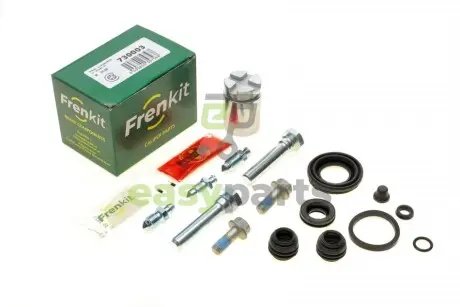 Ремкомплект супорта (заднього) Honda Civic 88- (d=30mm) (+поршень/направляюча) (Nih/Lucas) FRENKIT 730003