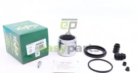 Ремкомплект супорта (переднього) Kia Sportage/Hyundai Tucson 04- (d=60mm) (+поршень) (Mando) FRENKIT 260943