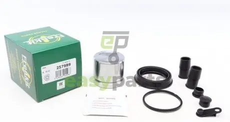 Ремкомплект супорта (переднього) Ford Transit Connect 13- (d=57mm) (+поршень) (Ate) FRENKIT 257989