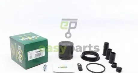Ремкомплект супорта (переднього) BMW 3 (E93) 06- (d=57mm) (+поршень) (Ate) FRENKIT 257939