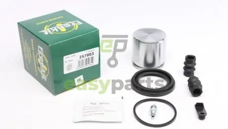 Ремкомплект супорта (переднього) Peugeot 406 95-04 (d=57mm) (+поршень) (Lucas) FRENKIT 257903