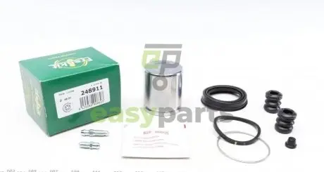 Ремкомплект супорта (переднього) Dacia Logan 1.2-1.6 05- (d=48mm) (+поршень) (Lucas) FRENKIT 248911