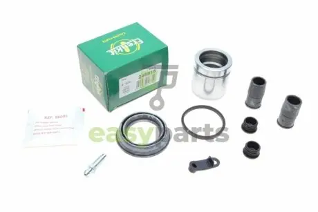 Ремкомплект супорта (переднього) Dacia Logan/Sandero 12- (d=48mm) (+поршень) (Ate) FRENKIT 248816