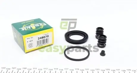 Ремкомплект супорта (переднього) Chevrolet Matiz/Spark/Daewoo Matiz 05- (d=48mm) (Dac) FRENKIT 248070