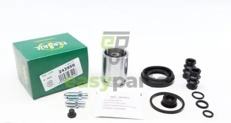Ремкомплект супорта (заднього) VW Passat 00-05 (d=43mm) (+ поршень з механізмом) (Lucas) FRENKIT 243956