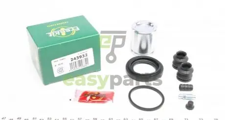 Ремкомплект супорта (заднього) Kia Sorento 02- (d=43mm) (+поршень) (Kasko) FRENKIT 243932