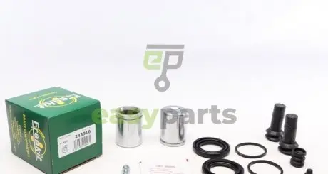 Ремкомплект супорта (переднього) Audi A4/A6 -01 (d=43mm) (+2 поршня) (Lucas) FRENKIT 243916
