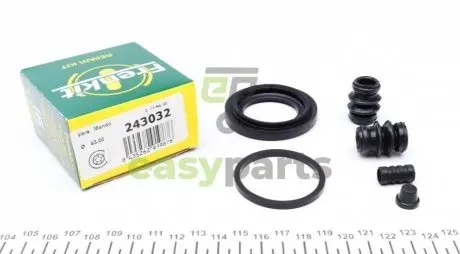 Ремкомплект супорта (заднього) Hyundai Santa Fe II 06-12 (d=43mm) (Mando) FRENKIT 243032