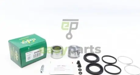 Ремкомплект супорта (заднього) MB E-class (W210) 95-03 (d=42mm) (+2 поршня) (Ate) FRENKIT 242935