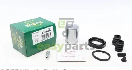 Ремкомплект супорта (заднього) Toyota Avensis/Corolla 03-09 (d=38mm) (Bosch) (+поршень) FRENKIT 238935
