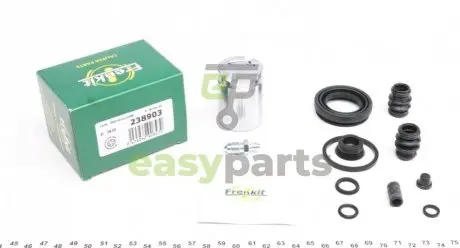 Ремкомплект супорта (заднього) Nissan Primera/Almera 96-11 (d=38mm) (+поршень) (Lucas/Trw) FRENKIT 238903