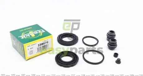 Ремкомплект супорта (переднього) Honda Accord VIII 08- (d=38/43mm) (Akebono) FRENKIT 238070