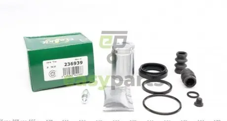 Ремкомплект супорта (заднього) MB SLK (R172) 11- (d=36mm)(+поршень)(TRW) FRENKIT 236939