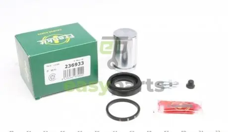 Ремкомплект супорта (заднього) Land Rover Freelander 06- (d=36mm) (+поршень) (Trw) FRENKIT 236933