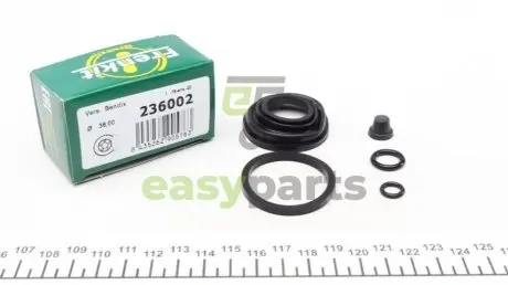 Ремкомплект супорта (заднього) Renault18/21/25Espace 80-96 (d=36mm) (Bendix) FRENKIT 236002