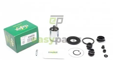 Ремкомплект супорта (заднього) Mazda 6 02-07 (d=35mm) (Akebono) (+поршень з механізмом) FRENKIT 235935